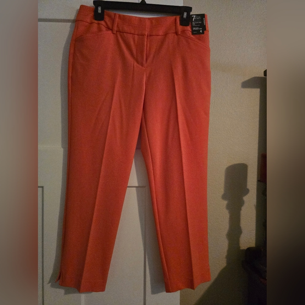 NWT 7TH AVENUE STRAIGHT CROP DRESS PANTS